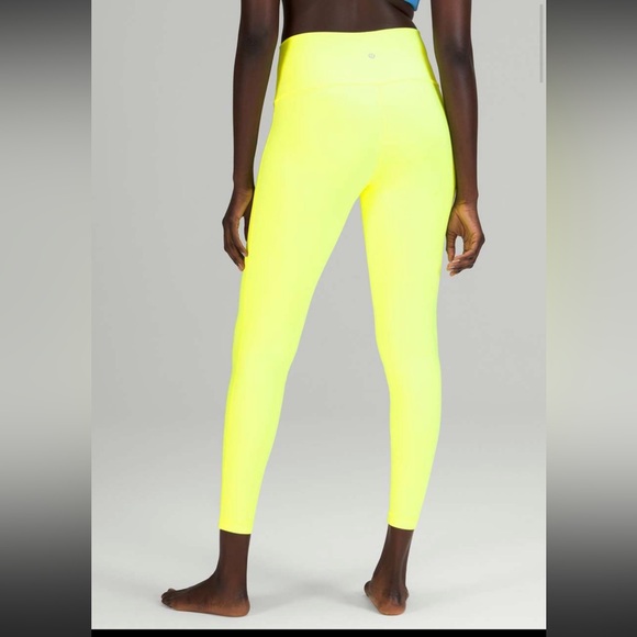 Lululemon Wunder Under High-Rise Tight 28" *Luxtreme size 2 
Highlight Yellow - Picture 2 of 8